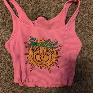 Pink Croptop